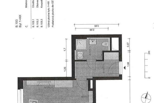 Prodej bytu 1+kk 37 m², Benkova, Praha Prodej bytu 1+kk 37 m², Benkova, Praha