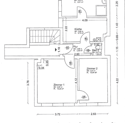 Pronájem bytu 2+1 48 m², Limmerstraße 58a, Hannover, Dolní Sasko Pronájem bytu 2+1 48 m², Limmerstraße 58a, Hannover, Dolní Sasko