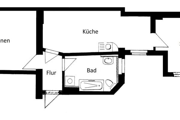 Pronájem bytu 2+1 57 m², Wilhelmsdorfer Straße 69, Brandenburg an der Havel, Braniborsko Pronájem bytu 2+1 57 m², Wilhelmsdorfer Straße 69, Brandenburg an der Havel, Braniborsko