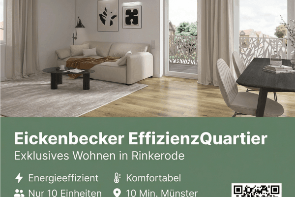 Pronájem bytu 3+kk 109 m², Eickenbecker Straße 1-3, Drensteinfurt Pronájem bytu 3+kk 109 m², Eickenbecker Straße 1-3, Drensteinfurt