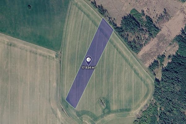 Prodej pozemku 9.862 m², Vepříkov Prodej pozemku 9.862 m², Vepříkov