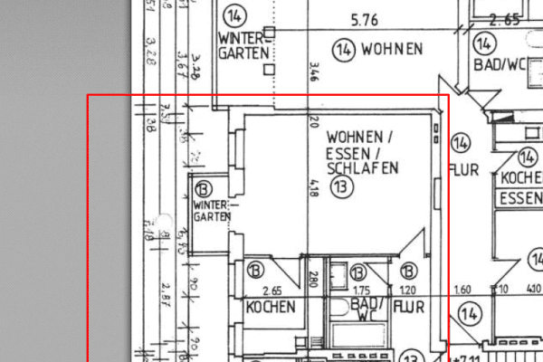Pronájem bytu 1+1 47 m², Fennstr. 26, Berlin, Berlín Pronájem bytu 1+1 47 m², Fennstr. 26, Berlin, Berlín