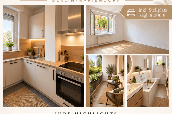 Prodej bytu 2+1 48 m², Berlin, Berlín Prodej bytu 2+1 48 m², Berlin, Berlín