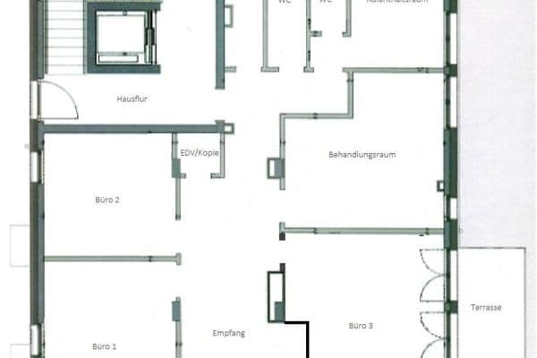 Pronájem kanceláře 23 m², Strandstraße 136, Niendorf Pronájem kanceláře 23 m², Strandstraße 136, Niendorf