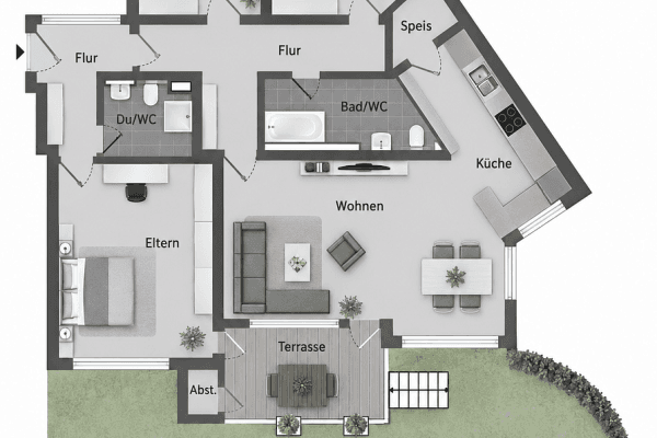 Prodej bytu 4+kk 141 m², Böblingen Prodej bytu 4+kk 141 m², Böblingen