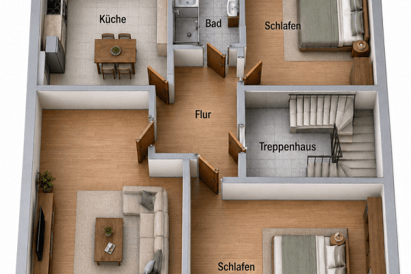 Prodej bytu 3+1 80 m², Elzer-Straße 126, Hildesheim, Dolní Sasko Prodej bytu 3+1 80 m², Elzer-Straße 126, Hildesheim, Dolní Sasko