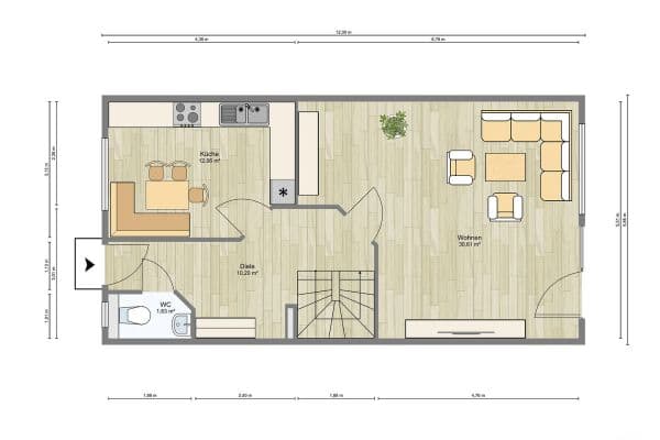 Prodej domu 129 m², pozemek 206 m², Hagemannshof 1 B, Gelsenkirchen Prodej domu 129 m², pozemek 206 m², Hagemannshof 1 B, Gelsenkirchen
