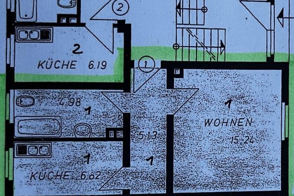Pronájem bytu 1+kk 33 m², Essen Pronájem bytu 1+kk 33 m², Essen