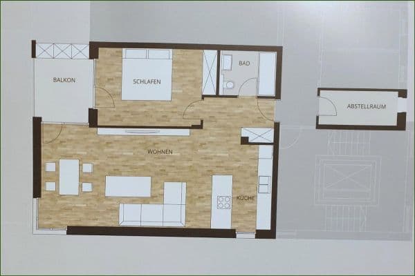 Pronájem bytu 2+1 75 m², Mörfelder Straße 22, Kelsterbach Pronájem bytu 2+1 75 m², Mörfelder Straße 22, Kelsterbach