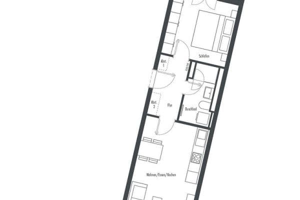 Pronájem bytu 2+1 48 m², Lilli-Kurowski-Str. 9, München, Bavorsko Pronájem bytu 2+1 48 m², Lilli-Kurowski-Str. 9, München, Bavorsko