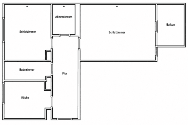Prodej bytu 2+1 51 m², Berlin, Berlín Prodej bytu 2+1 51 m², Berlin, Berlín