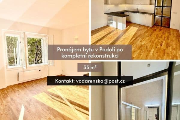 Pronájem bytu 1+kk 35 m², Vodárenská, Praha Pronájem bytu 1+kk 35 m², Vodárenská, Praha