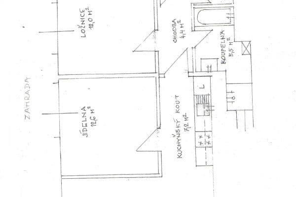 Pronájem bytu 3+kk 71 m², Ke Srážku, Praha 12 Pronájem bytu 3+kk 71 m², Ke Srážku, Praha 12