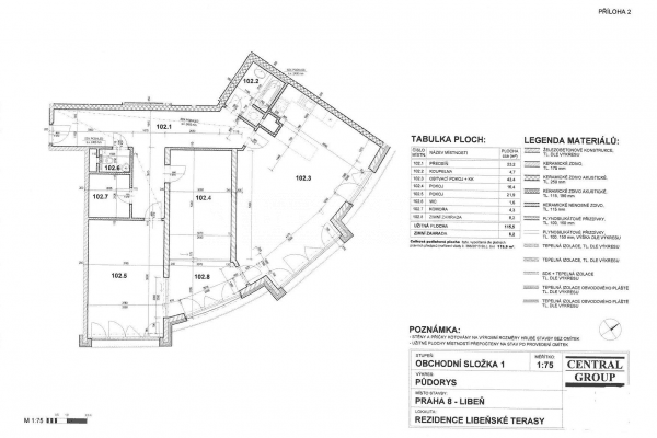 Pronájem bytu 3+kk 124 m², Vojenova, Hlavní město Praha Pronájem bytu 3+kk 124 m², Vojenova, Hlavní město Praha