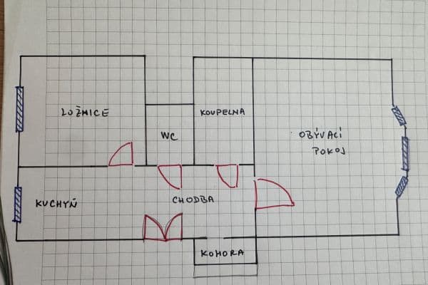 Pronájem bytu 2+1 57 m², Jaselská, Hlavní město Praha Pronájem bytu 2+1 57 m², Jaselská, Hlavní město Praha