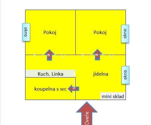 Pronájem bytu 3+kk 50 m², Roudničská, Hradec Králové Pronájem bytu 3+kk 50 m², Roudničská, Hradec Králové