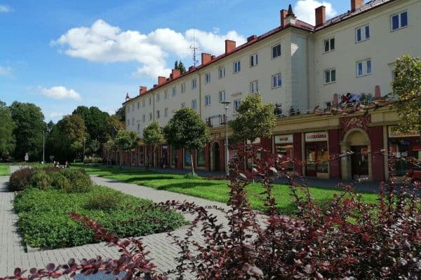 Pronájem kanceláře 126 m², nám. Budovatelů, Pronájem kanceláře 126 m², nám. Budovatelů,