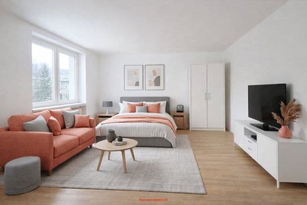 Pronájem bytu 1+kk 28 m², Brožíkova, Karviná-Nové Město Pronájem bytu 1+kk 28 m², Brožíkova, Karviná-Nové Město