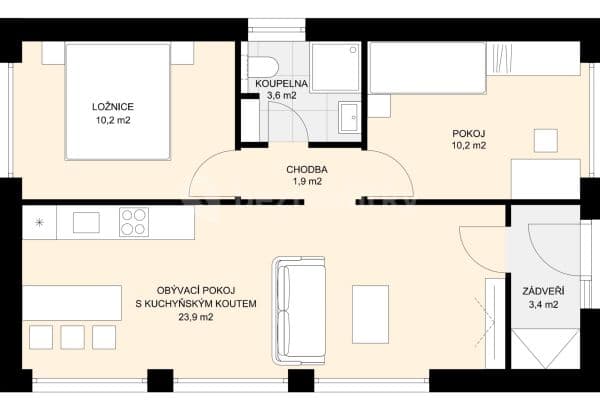 Prodej domu 53 m², pozemek 118 m², 