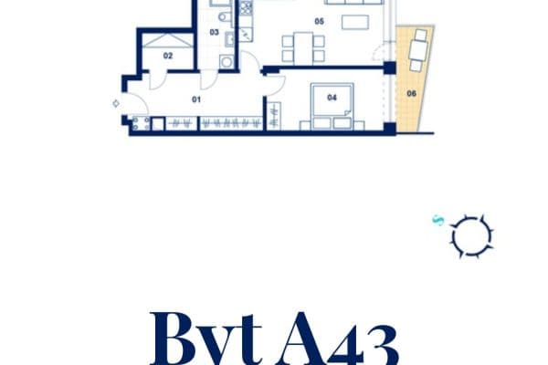 Pronájem bytu 2+kk 66 m², Na Parkáně, Pronájem bytu 2+kk 66 m², Na Parkáně,