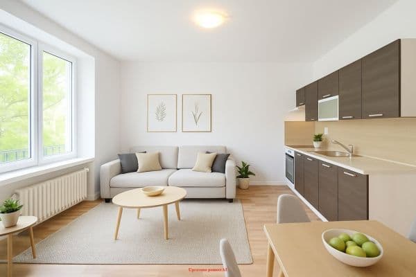 Pronájem bytu 2+kk 37 m², Stavbařská, Pronájem bytu 2+kk 37 m², Stavbařská,
