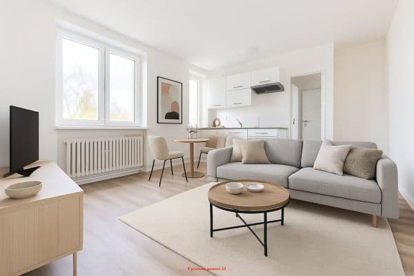 Pronájem bytu 1+kk 28 m², U Nádraží, Pronájem bytu 1+kk 28 m², U Nádraží,