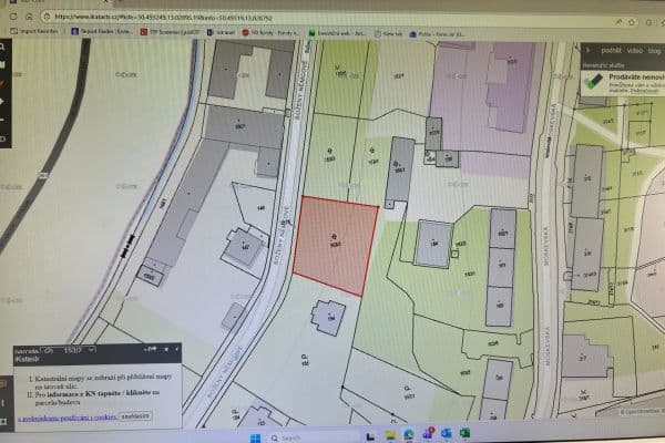 Prodej pozemku 1.243 m², Boženy Němcové, Vejprty Prodej pozemku 1.243 m², Boženy Němcové, Vejprty