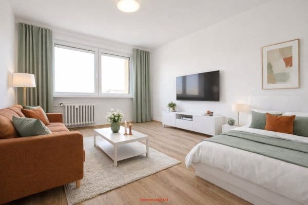 Pronájem bytu 1+1 25 m², Einsteinova, Karviná-Hranice Pronájem bytu 1+1 25 m², Einsteinova, Karviná-Hranice