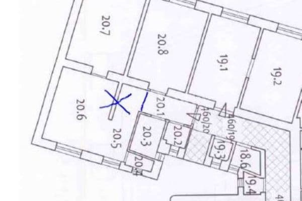 Pronájem bytu 3+kk 58 m², Zenklova, Praha Pronájem bytu 3+kk 58 m², Zenklova, Praha