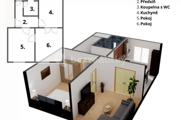 Prodej bytu 2+1 54 m², Okružní, 