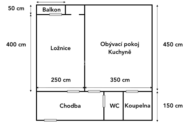 Pronájem bytu 2+kk 36 m², Pod Radnicí, Hlavní město Praha