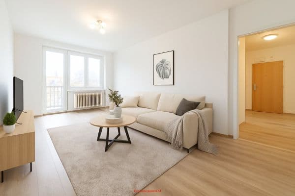 Pronájem bytu 2+1 50 m², Sokolovská, Pronájem bytu 2+1 50 m², Sokolovská,