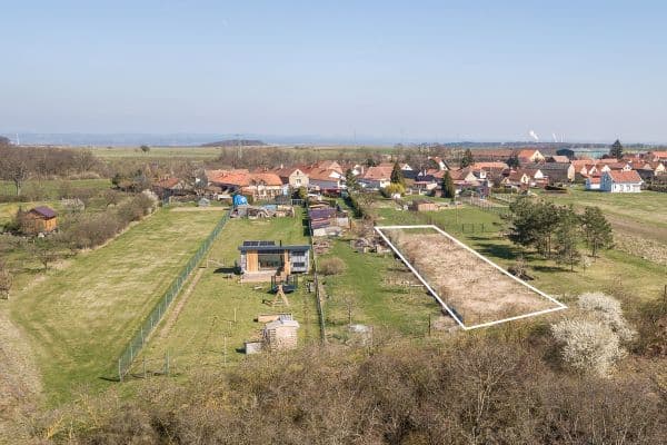 Prodej pozemku 850 m², Krabčice, Prodej pozemku 850 m², Krabčice,