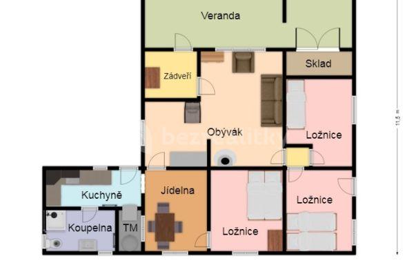 Pronájem chaty, chalupy 105 m², pozemek 1.400 m², Zájezdí, Vyžlovka
