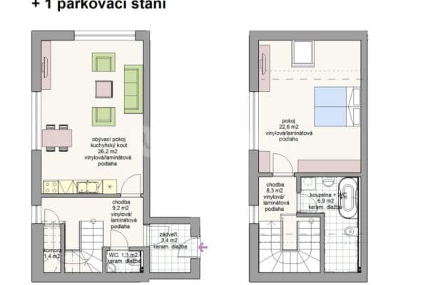 Prodej bytu 2+kk 78 m², Žarošice, Jihomoravský kraj