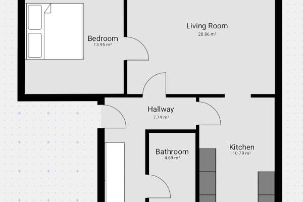 Pronájem bytu 2+1 57 m², Neplachova, České Budějovice, Jihočeský kraj Pronájem bytu 2+1 57 m², Neplachova, České Budějovice, Jihočeský kraj