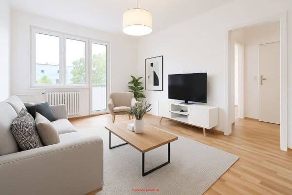 Pronájem bytu 2+1 52 m², Kořenského, Pronájem bytu 2+1 52 m², Kořenského,