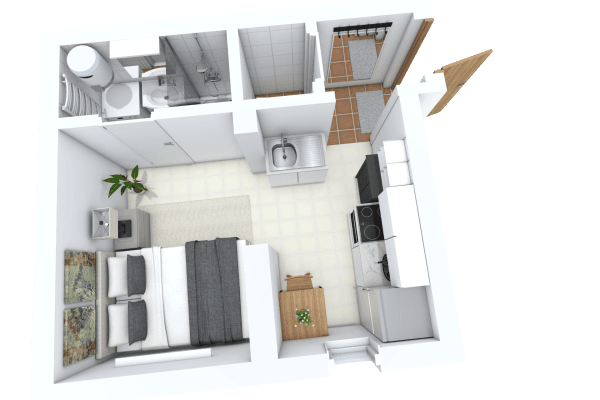 Pronájem bytu 1+kk 20 m², Roháčova, Praha Pronájem bytu 1+kk 20 m², Roháčova, Praha