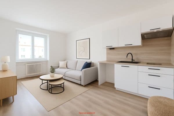 Pronájem bytu 1+kk 22 m², Hlavní třída, Pronájem bytu 1+kk 22 m², Hlavní třída,