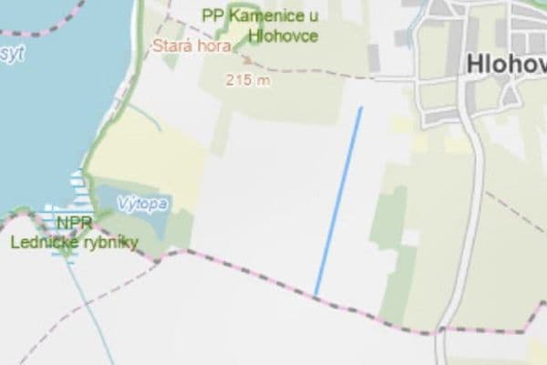 Prodej pozemku 5.228 m², Hlohovec Prodej pozemku 5.228 m², Hlohovec