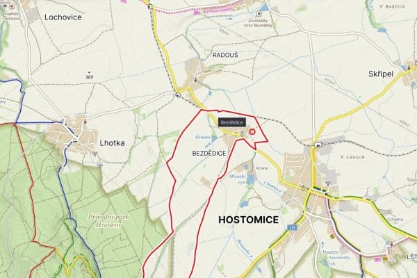 Prodej pozemku 1.582 m², Hostomice Prodej pozemku 1.582 m², Hostomice