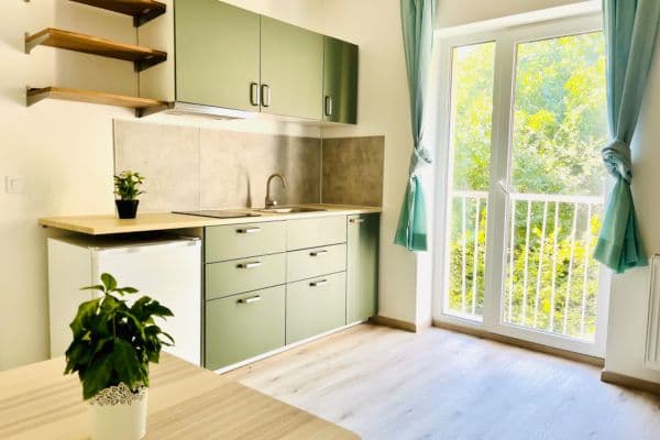 Pronájem bytu 1+kk 22 m², V Kněžívce, Tuchoměřice Pronájem bytu 1+kk 22 m², V Kněžívce, Tuchoměřice