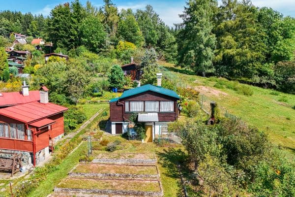 Prodej chaty, chalupy 25 m², pozemek 422 m², Pod Lesem, Prodej chaty, chalupy 25 m², pozemek 422 m², Pod Lesem,