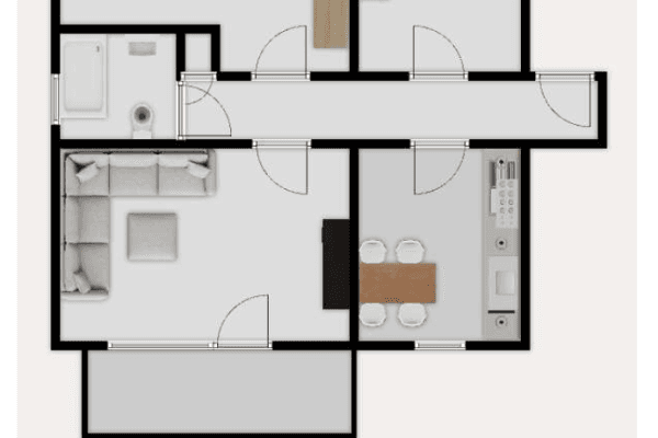 Prodej bytu 3+1 67 m², Castrop-Rauxel Prodej bytu 3+1 67 m², Castrop-Rauxel