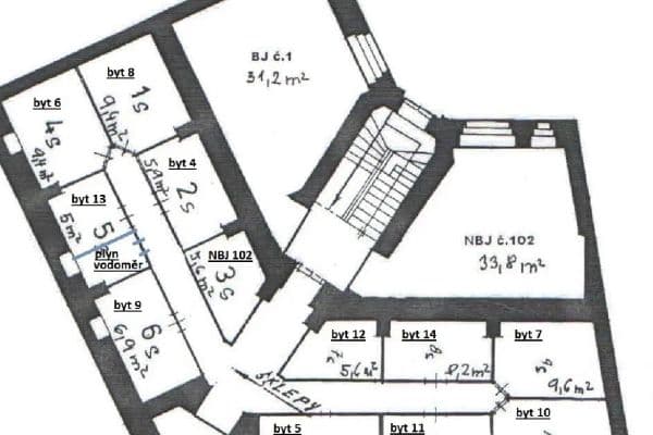 Prodej nebytového prostoru 34 m², Jaselská, Hlavní město Praha Prodej nebytového prostoru 34 m², Jaselská, Hlavní město Praha