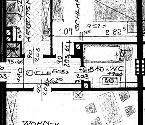 Prodej bytu 3+1 66 m², Dorfmüllerstrasse 13, Waltrop Prodej bytu 3+1 66 m², Dorfmüllerstrasse 13, Waltrop