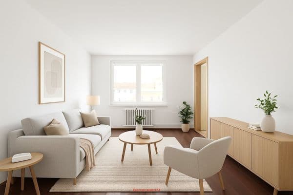 Pronájem bytu 3+1 66 m², Okružní, Pronájem bytu 3+1 66 m², Okružní,