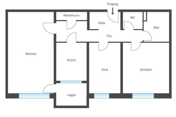 Prodej bytu 3+1 82 m², Am Römerkanal 24, Brühl Prodej bytu 3+1 82 m², Am Römerkanal 24, Brühl