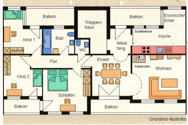 Prodej bytu 4+1 119 m², Straubing, Bavorsko Prodej bytu 4+1 119 m², Straubing, Bavorsko
