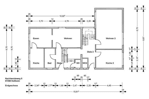 Prodej domu 195 m², pozemek 819 m², Heßheim Prodej domu 195 m², pozemek 819 m², Heßheim